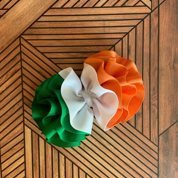 COPY - Flag of Ireland Hair Bow - Irish Pride Gifts - Picture 5 of 10